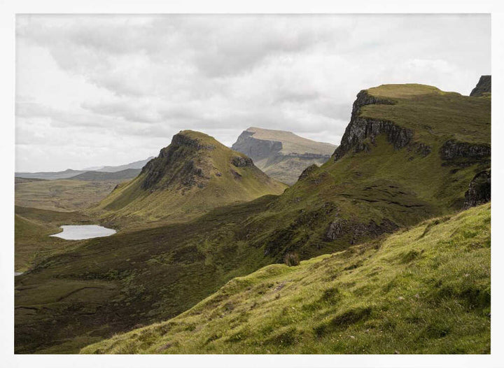 Quiraing Landscape on Scotland&amp;039;s Isle of Skye - Stretched Canvas, Poster or Fine Art Print - I Heart Wall Art - Poster Print, Canvas Print or Framed Art Print
