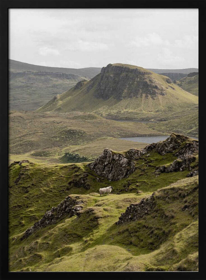 Quiraing Landscape on Scotland&amp;039;s Isle of Skye - Stretched Canvas, Poster or Fine Art Print - I Heart Wall Art - Poster Print, Canvas Print or Framed Art Print