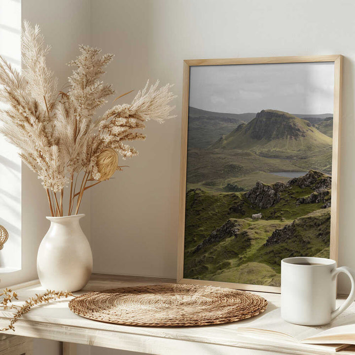 Quiraing Landscape on Scotland&amp;039;s Isle of Skye - Stretched Canvas, Poster or Fine Art Print - I Heart Wall Art - Poster Print, Canvas Print or Framed Art Print