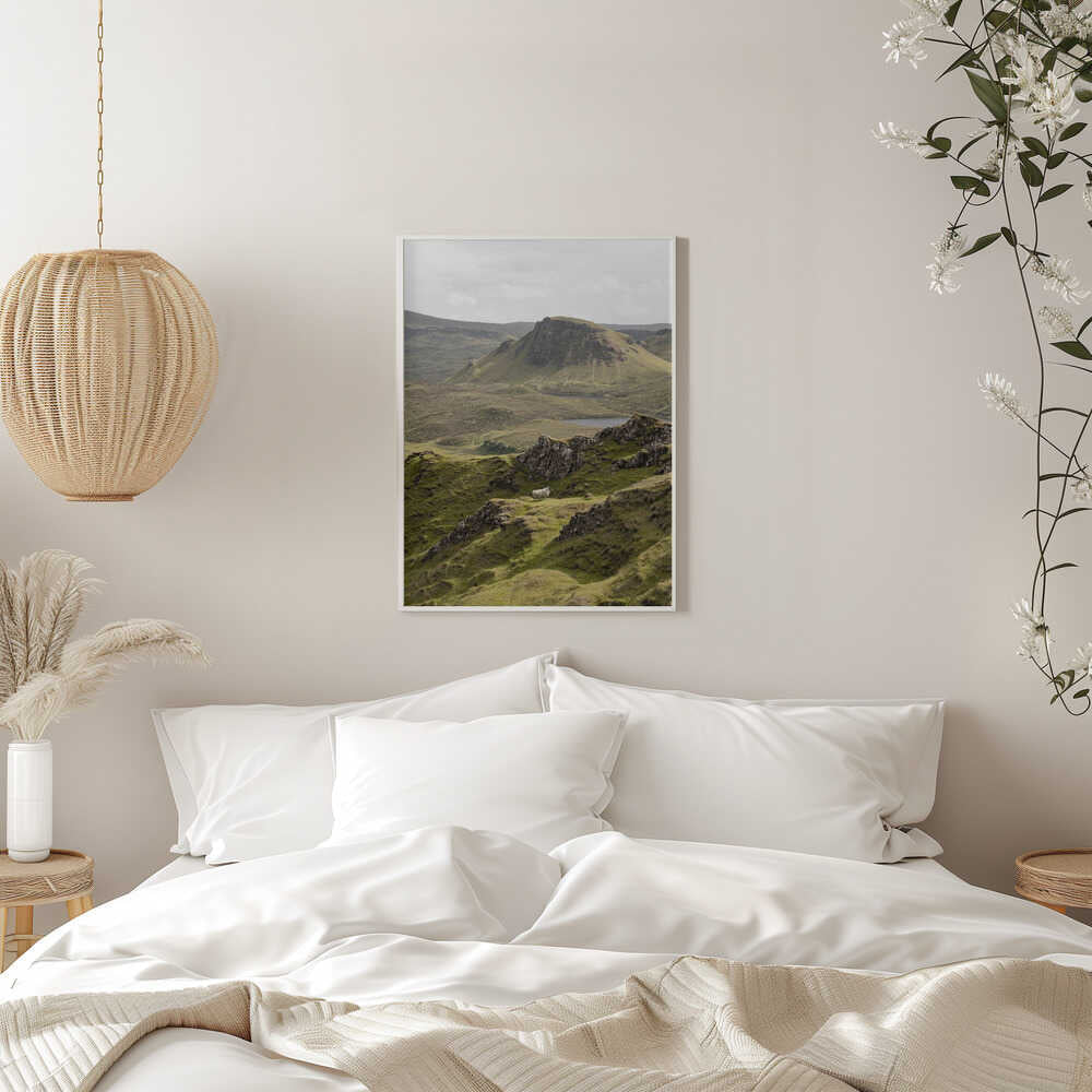 Quiraing Landscape on Scotland&amp;039;s Isle of Skye - Stretched Canvas, Poster or Fine Art Print - I Heart Wall Art - Poster Print, Canvas Print or Framed Art Print