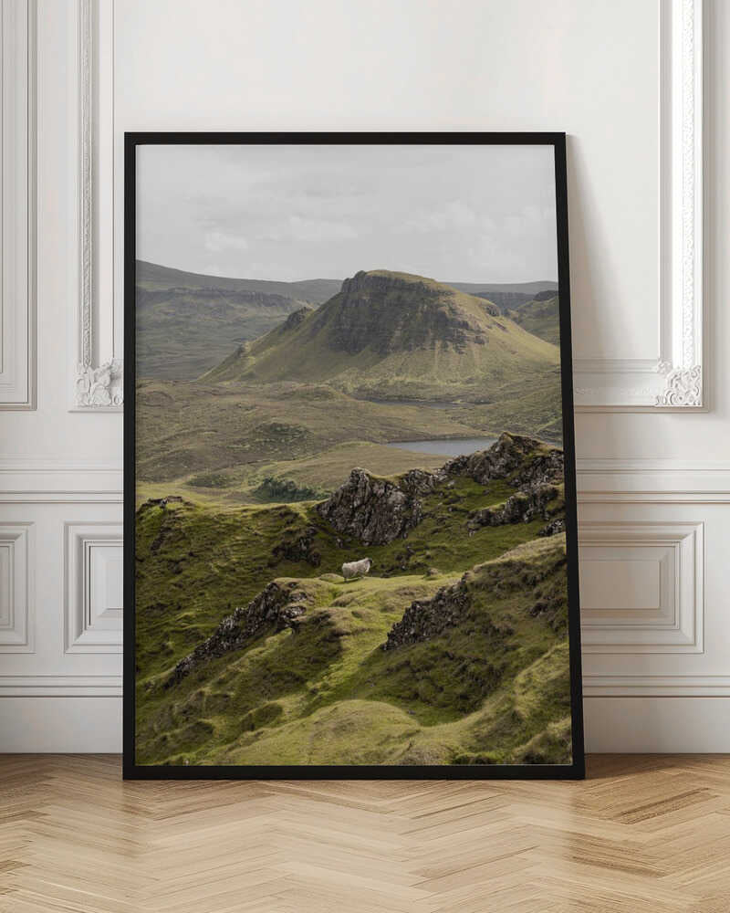 Quiraing Landscape on Scotland&amp;039;s Isle of Skye - Stretched Canvas, Poster or Fine Art Print - I Heart Wall Art - Poster Print, Canvas Print or Framed Art Print