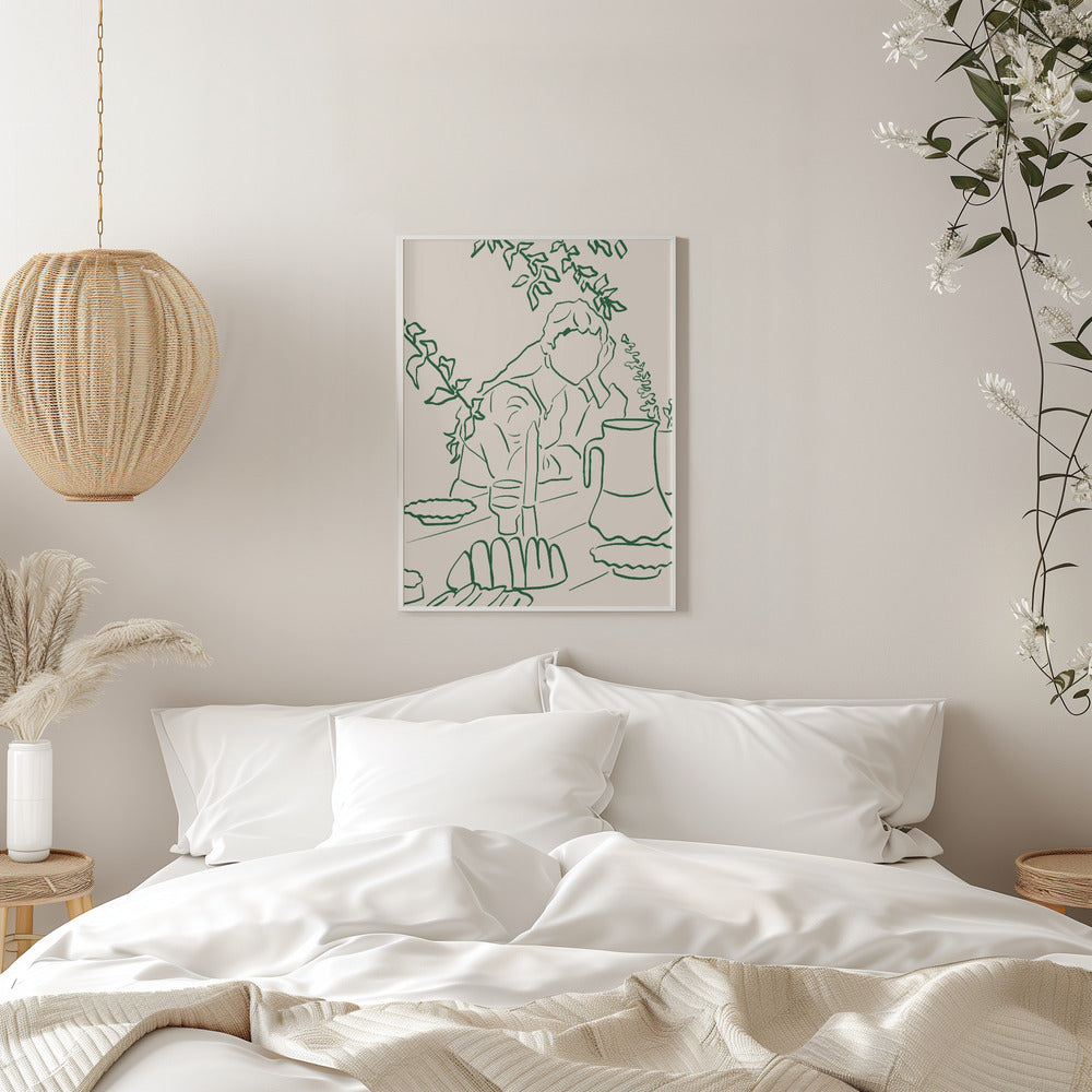 Quite Evening - Stretched Canvas, Poster or Fine Art Print I Heart Wall Art