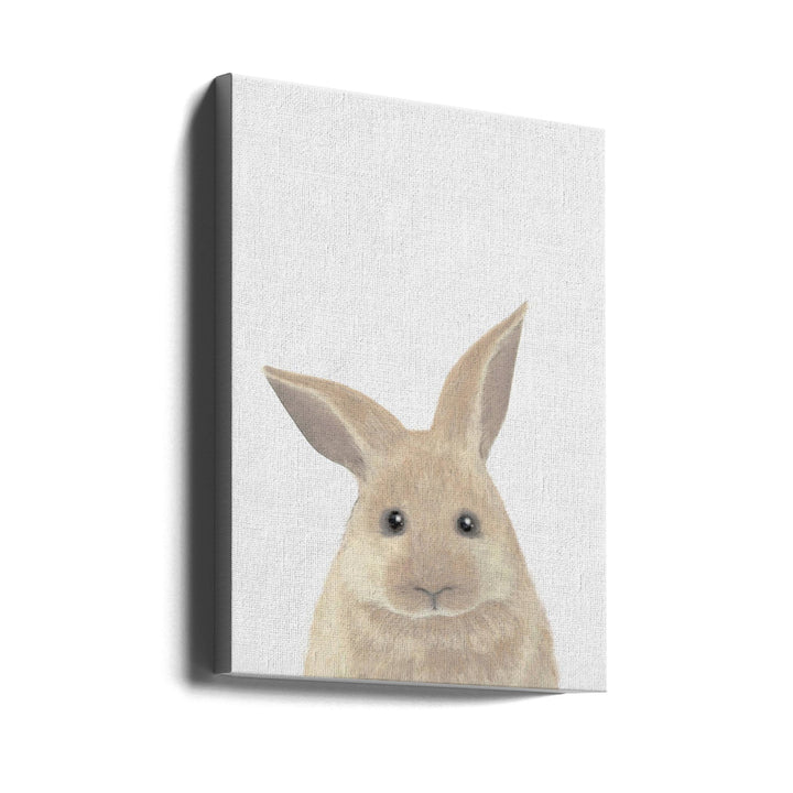 Rabbit - Stretched Canvas, Poster or Fine Art Print I Heart Wall Art