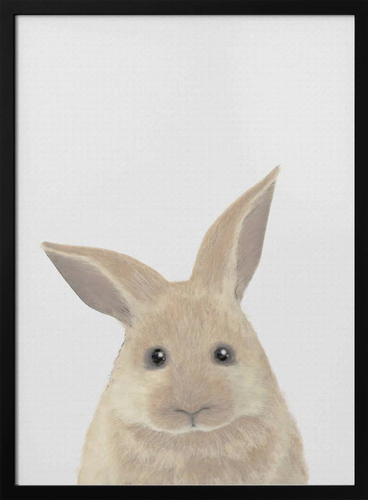 Rabbit - Stretched Canvas, Poster or Fine Art Print I Heart Wall Art