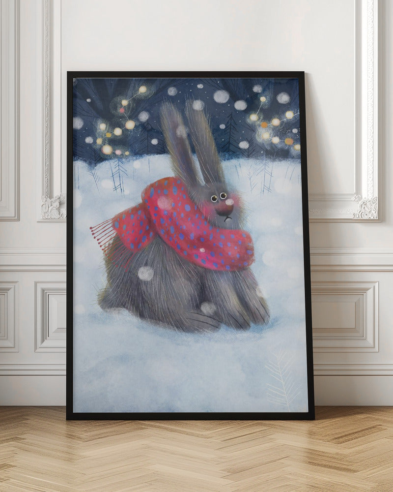 Rabbit - Stretched Canvas, Poster or Fine Art Print I Heart Wall Art