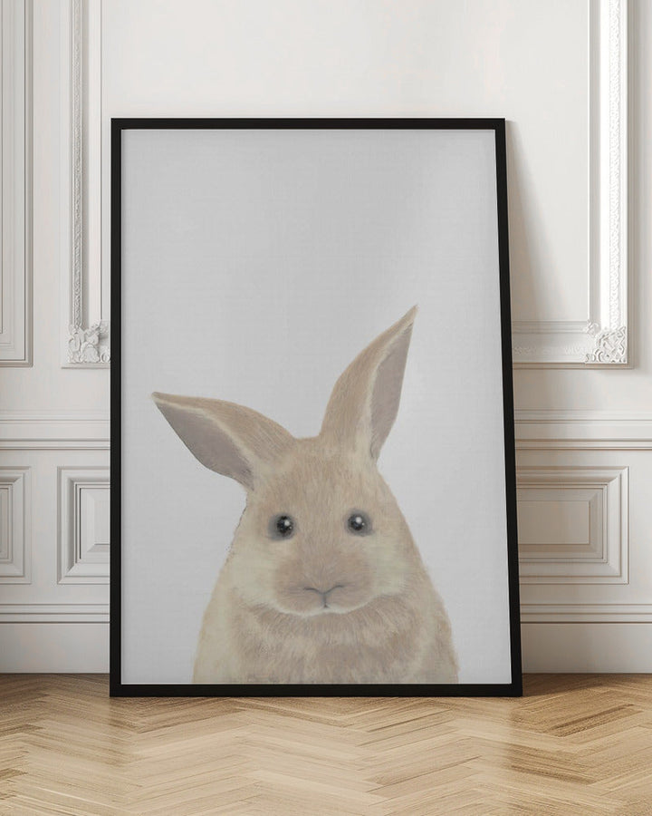 Rabbit - Stretched Canvas, Poster or Fine Art Print I Heart Wall Art