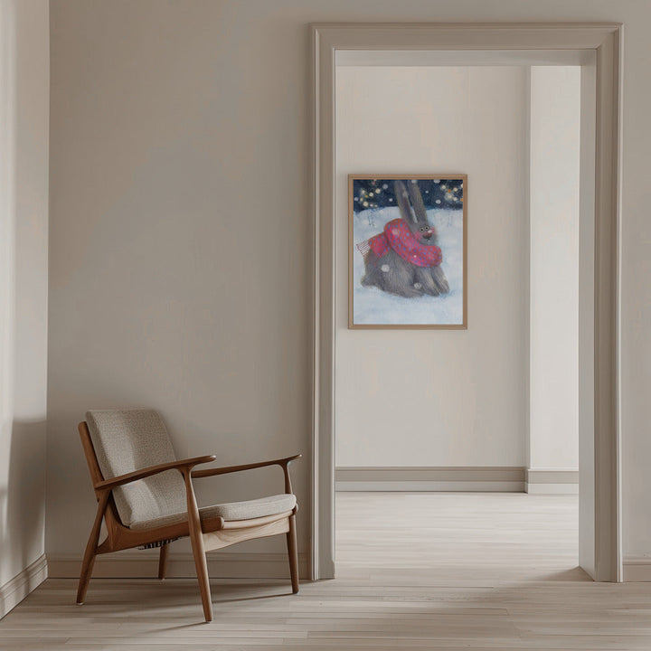 Rabbit - Stretched Canvas, Poster or Fine Art Print I Heart Wall Art