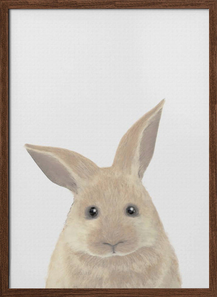 Rabbit - Stretched Canvas, Poster or Fine Art Print I Heart Wall Art