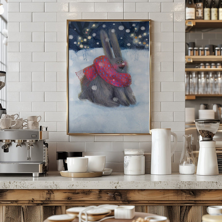 Rabbit - Stretched Canvas, Poster or Fine Art Print I Heart Wall Art