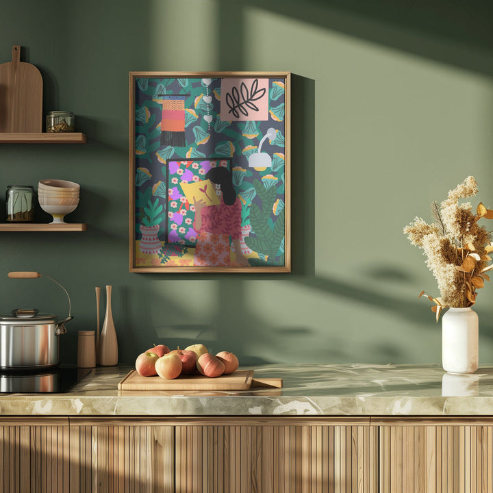 9933x14043 Din 1 - Stretched Canvas, Poster or Fine Art Print I Heart Wall Art