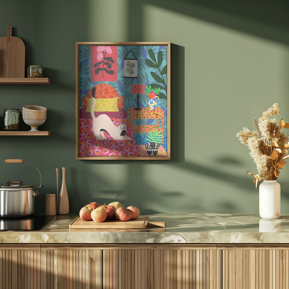 9933x14043 Din 109 - Stretched Canvas, Poster or Fine Art Print I Heart Wall Art