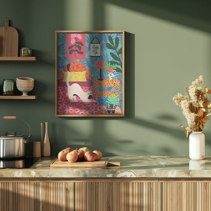 9933x14043 Din 109 - Stretched Canvas, Poster or Fine Art Print I Heart Wall Art