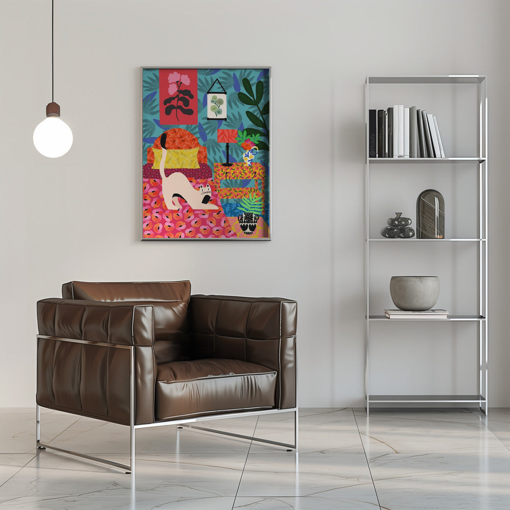 9933x14043 Din 109 - Stretched Canvas, Poster or Fine Art Print I Heart Wall Art