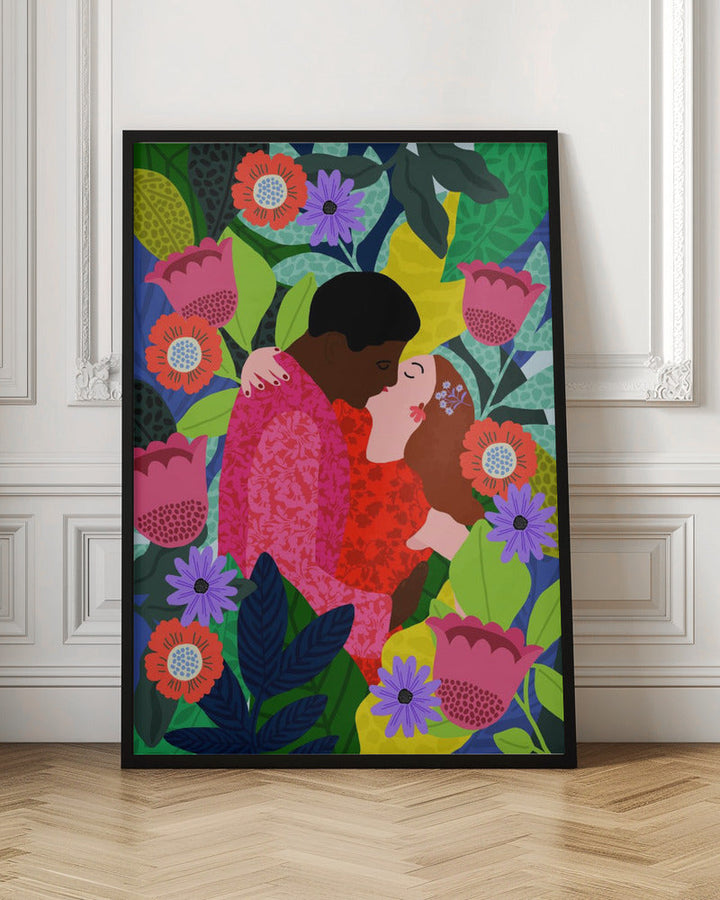 9933x14043 Din 130 May Your Love Blossom 1 - Stretched Canvas, Poster or Fine Art Print I Heart Wall Art