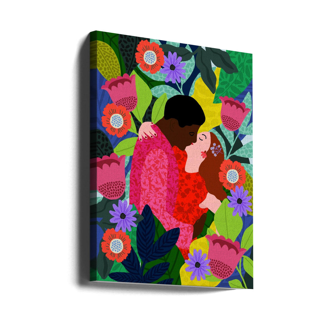 9933x14043 Din 130 May Your Love Blossom 1 - Stretched Canvas, Poster or Fine Art Print I Heart Wall Art