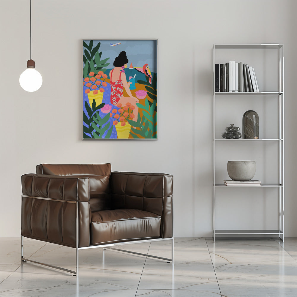 9933x14043 Din 20 - Stretched Canvas, Poster or Fine Art Print I Heart Wall Art