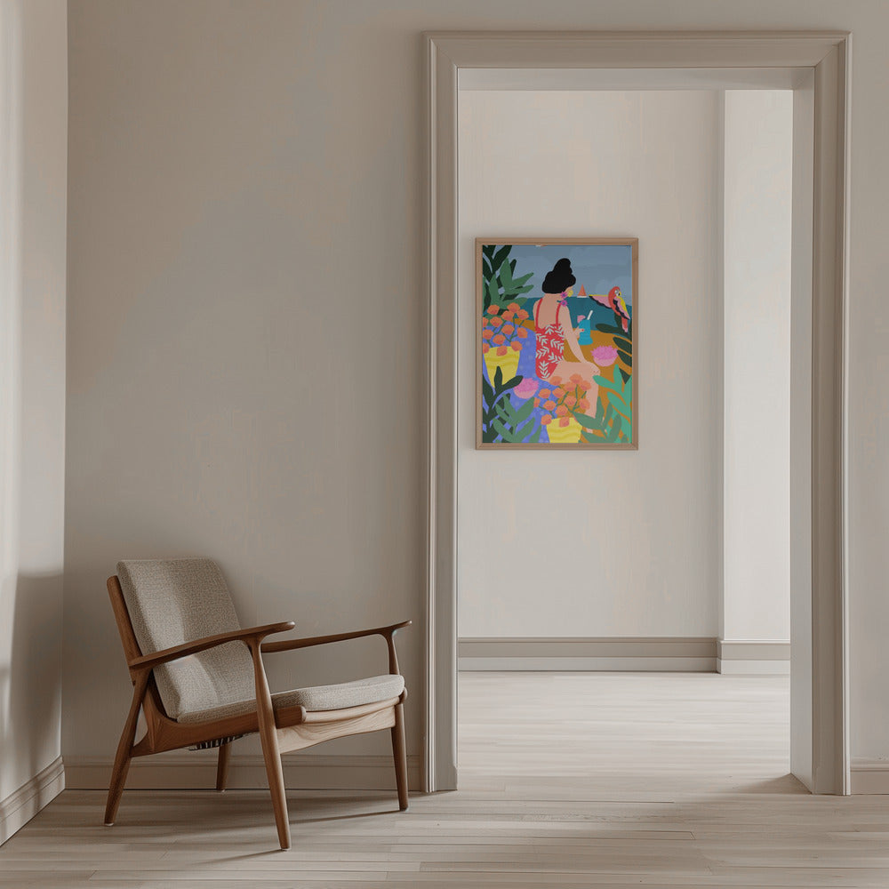 9933x14043 Din 20 - Stretched Canvas, Poster or Fine Art Print I Heart Wall Art
