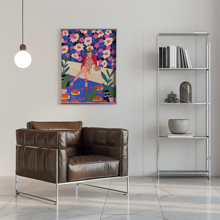 9933x14043 Din 23 - Stretched Canvas, Poster or Fine Art Print I Heart Wall Art