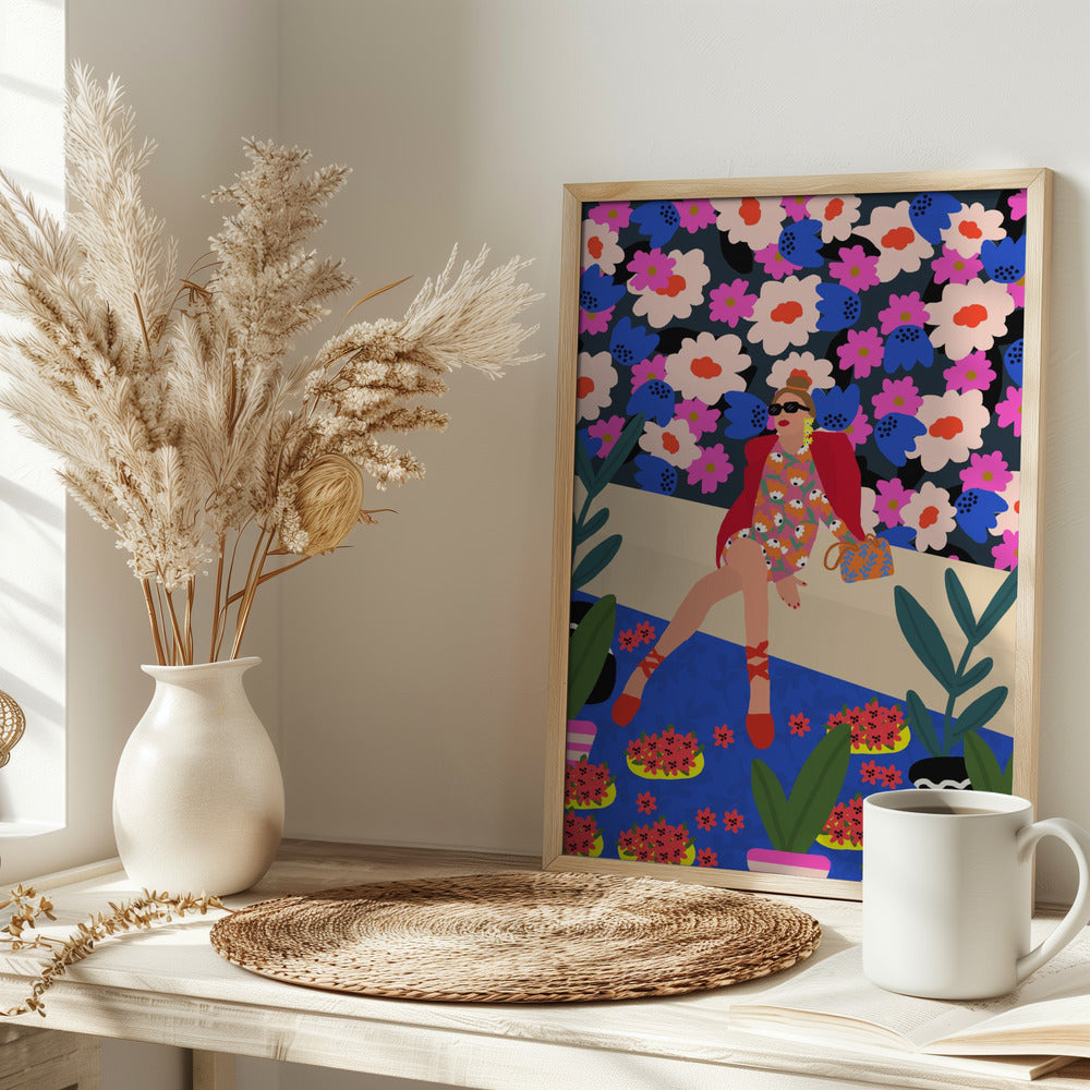 9933x14043 Din 23 - Stretched Canvas, Poster or Fine Art Print I Heart Wall Art