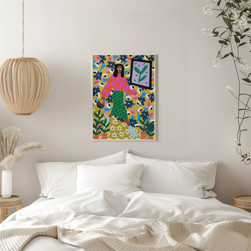 9933x14043 Din 25 - Stretched Canvas, Poster or Fine Art Print I Heart Wall Art