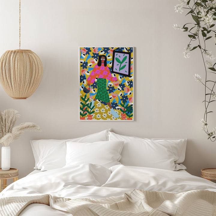 9933x14043 Din 25 - Stretched Canvas, Poster or Fine Art Print I Heart Wall Art