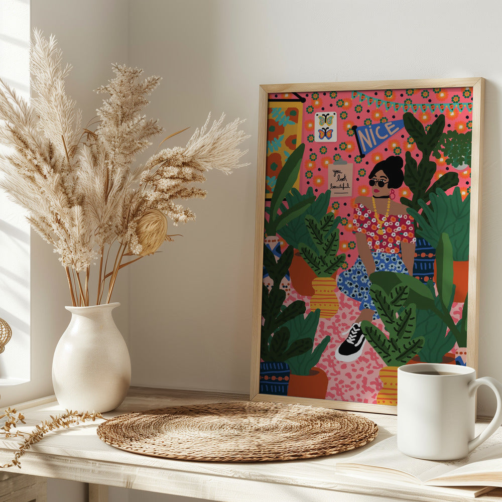 9933x14043 Din 3 - Stretched Canvas, Poster or Fine Art Print I Heart Wall Art