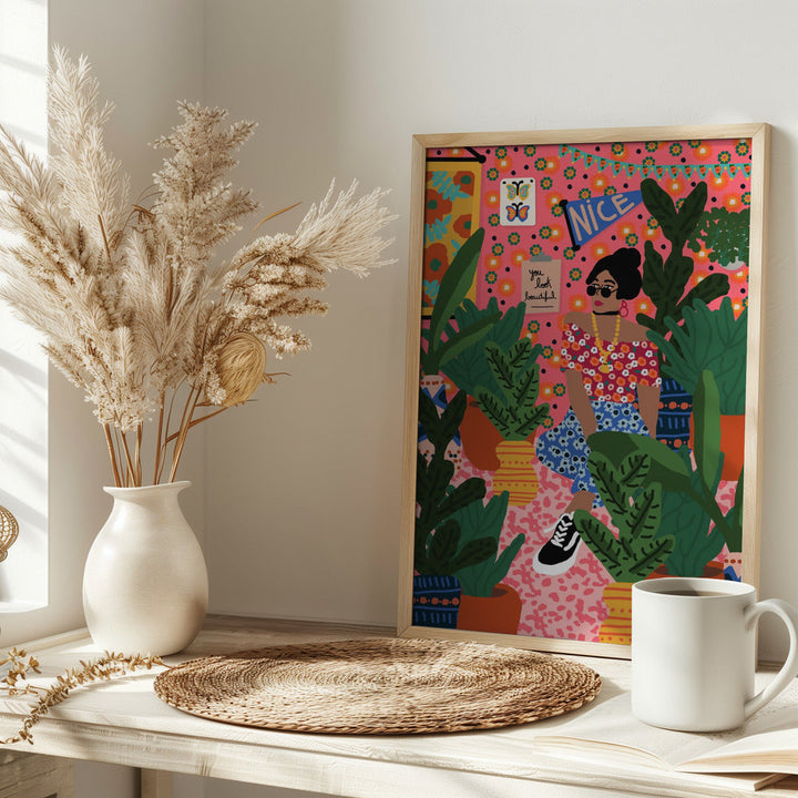 9933x14043 Din 3 - Stretched Canvas, Poster or Fine Art Print I Heart Wall Art