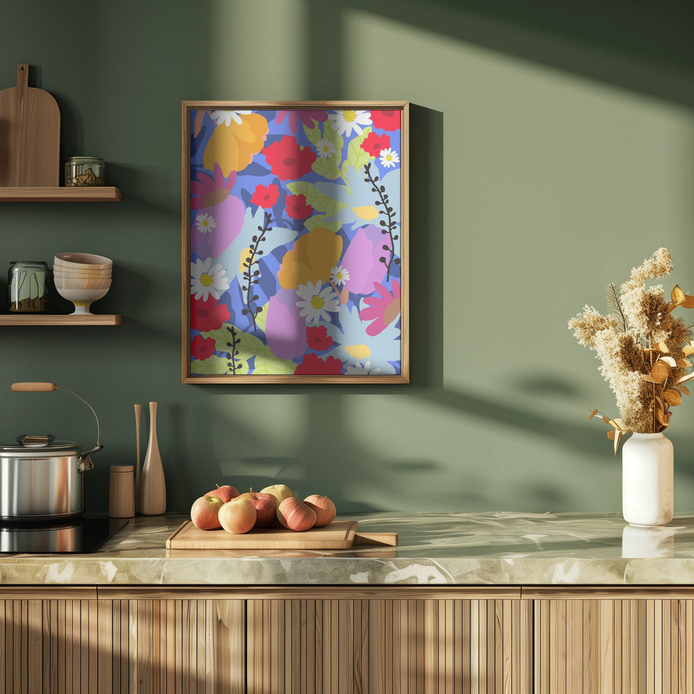9933x14043 Din 38 - Stretched Canvas, Poster or Fine Art Print I Heart Wall Art