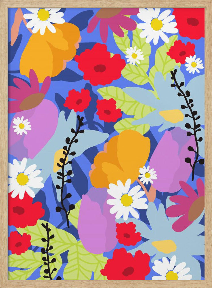 9933x14043 Din 38 - Stretched Canvas, Poster or Fine Art Print I Heart Wall Art
