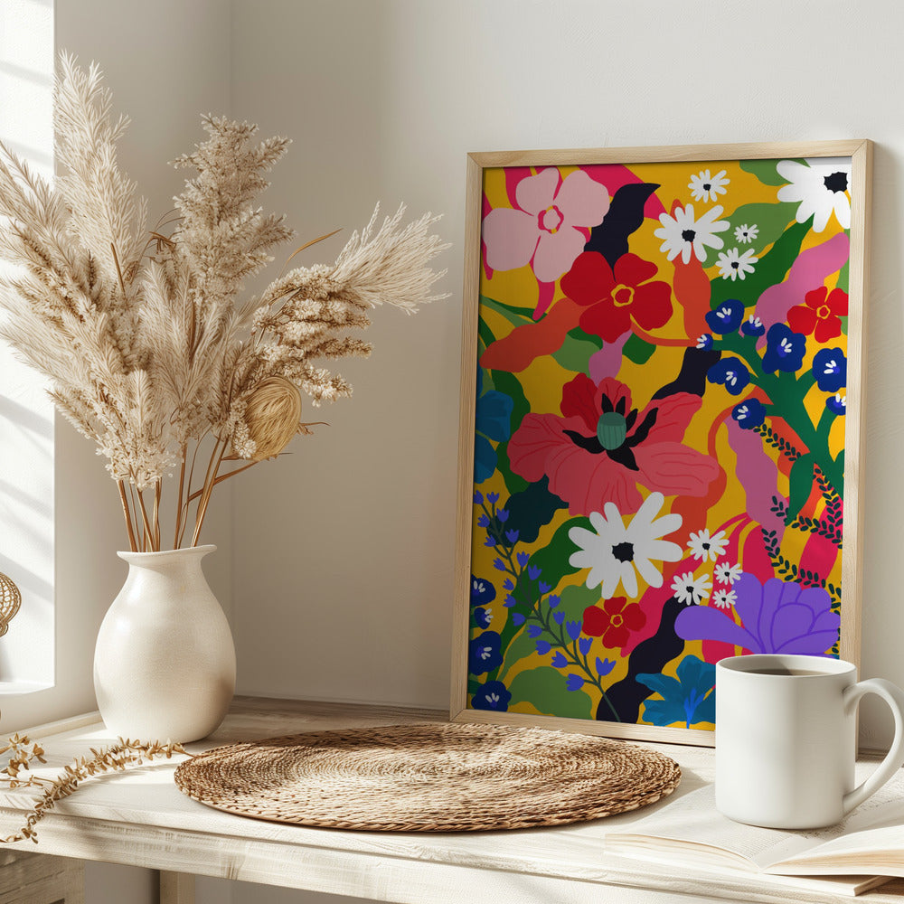 9933x14043 Din 39 - Stretched Canvas, Poster or Fine Art Print I Heart Wall Art