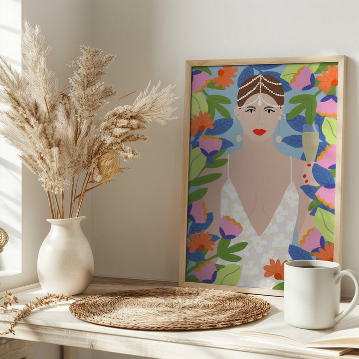 9933x14043 Din 40 - Stretched Canvas, Poster or Fine Art Print I Heart Wall Art