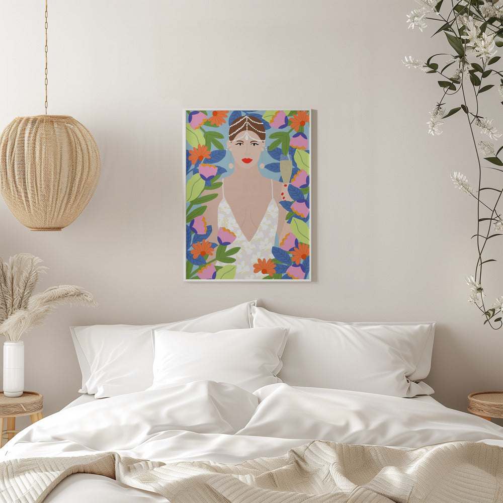 9933x14043 Din 40 - Stretched Canvas, Poster or Fine Art Print I Heart Wall Art