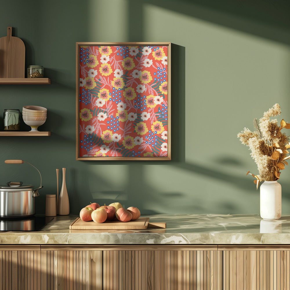 9933x14043 Din 5 - Stretched Canvas, Poster or Fine Art Print I Heart Wall Art