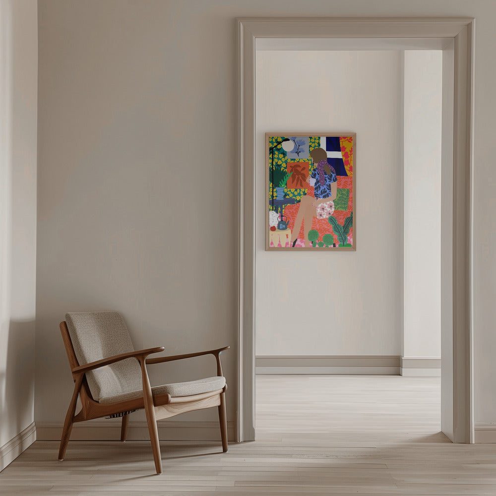 9933x14043 Din 56 - Stretched Canvas, Poster or Fine Art Print I Heart Wall Art
