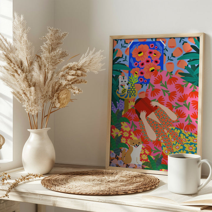 9933x14043 Din 59 - Stretched Canvas, Poster or Fine Art Print I Heart Wall Art