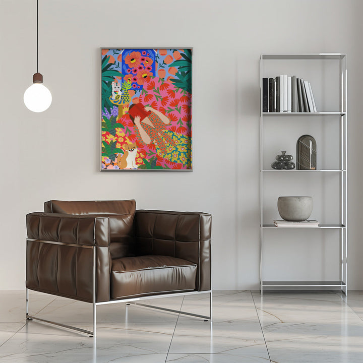 9933x14043 Din 59 - Stretched Canvas, Poster or Fine Art Print I Heart Wall Art