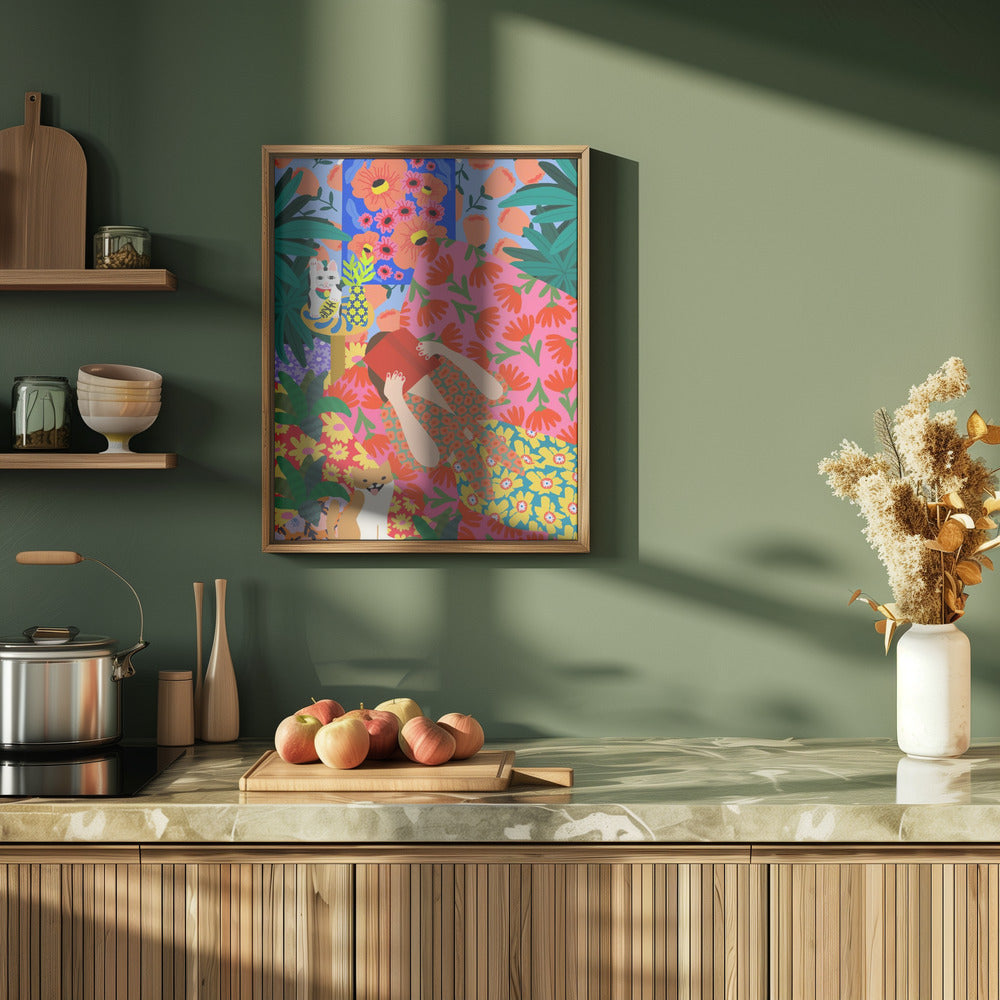 9933x14043 Din 59 - Stretched Canvas, Poster or Fine Art Print I Heart Wall Art
