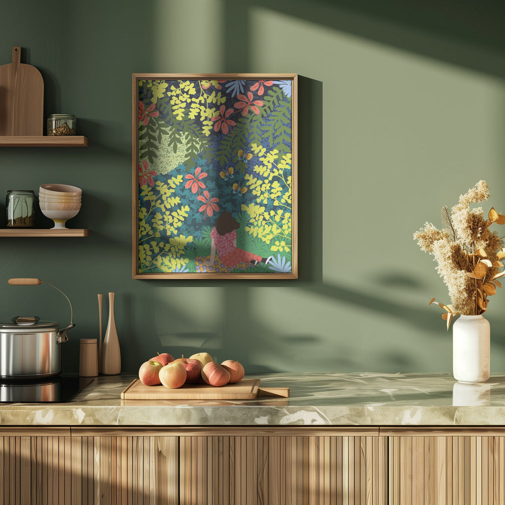 9933x14043 Din 60 - Stretched Canvas, Poster or Fine Art Print I Heart Wall Art