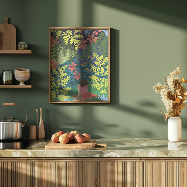 9933x14043 Din 60 - Stretched Canvas, Poster or Fine Art Print I Heart Wall Art