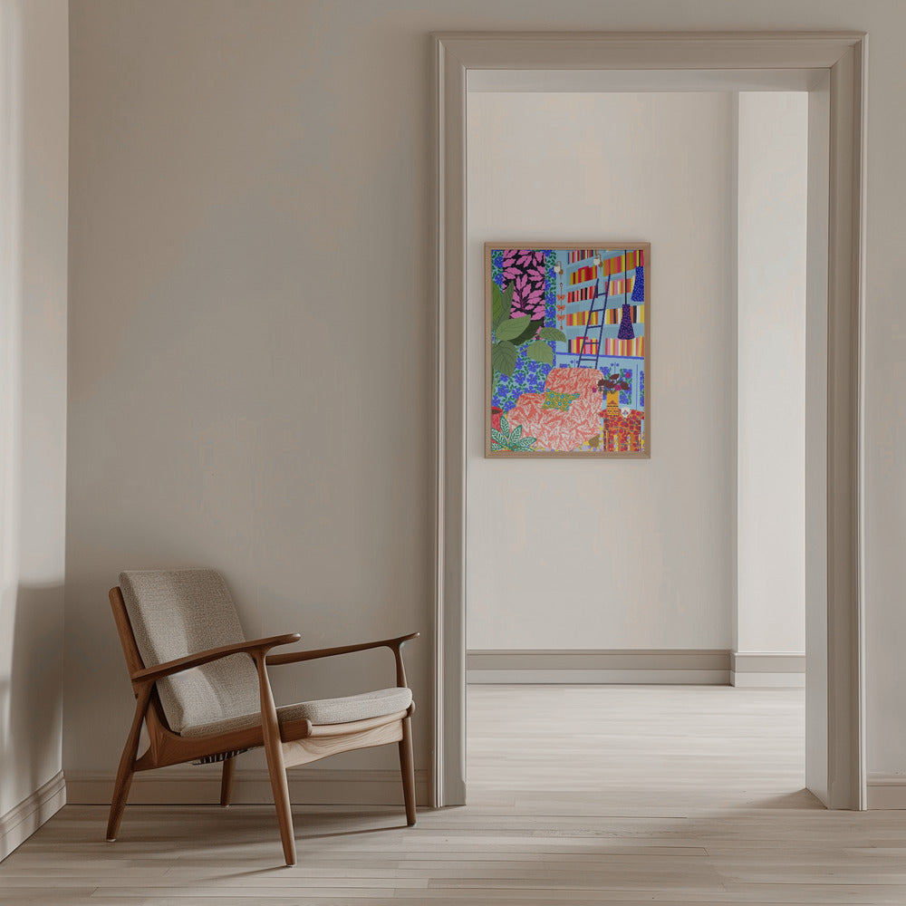 9933x14043 Din 65 My Own Space To  Read.png - Stretched Canvas, Poster or Fine Art Print I Heart Wall Art