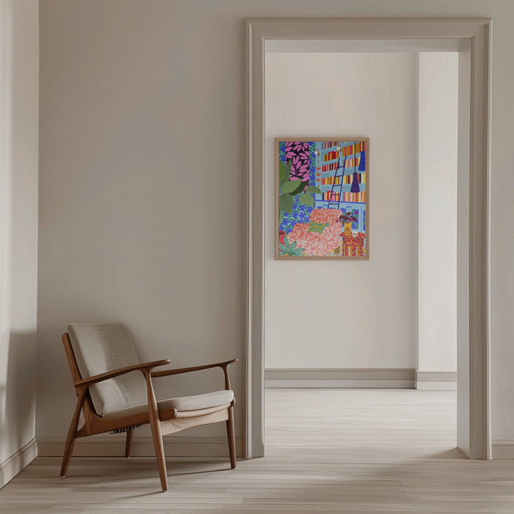 9933x14043 Din 65 My Own Space To  Read.png - Stretched Canvas, Poster or Fine Art Print I Heart Wall Art