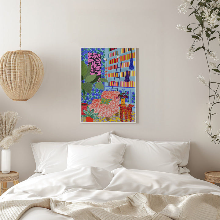 9933x14043 Din 65 My Own Space To  Read.png - Stretched Canvas, Poster or Fine Art Print I Heart Wall Art