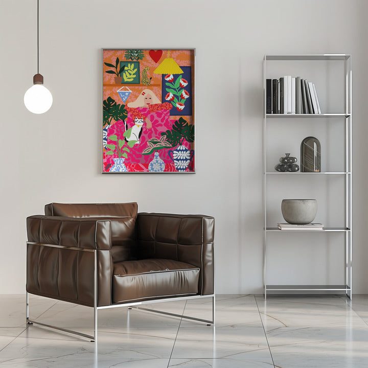 9933x14043 Din 66 - Stretched Canvas, Poster or Fine Art Print I Heart Wall Art