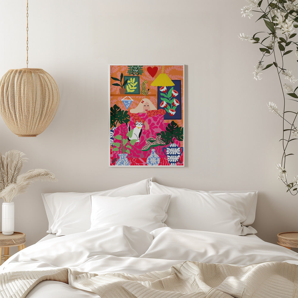 9933x14043 Din 66 - Stretched Canvas, Poster or Fine Art Print I Heart Wall Art