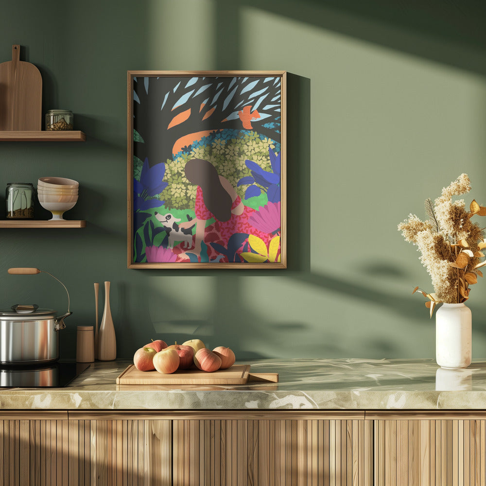 9933x14043 Din 68 - Stretched Canvas, Poster or Fine Art Print I Heart Wall Art