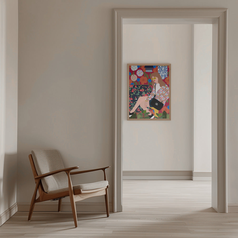 9933x14043 Din 7 - Stretched Canvas, Poster or Fine Art Print I Heart Wall Art