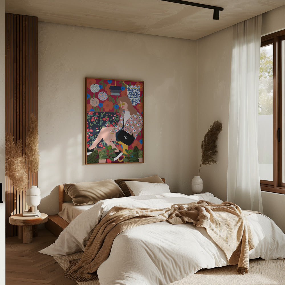 9933x14043 Din 7 - Stretched Canvas, Poster or Fine Art Print I Heart Wall Art