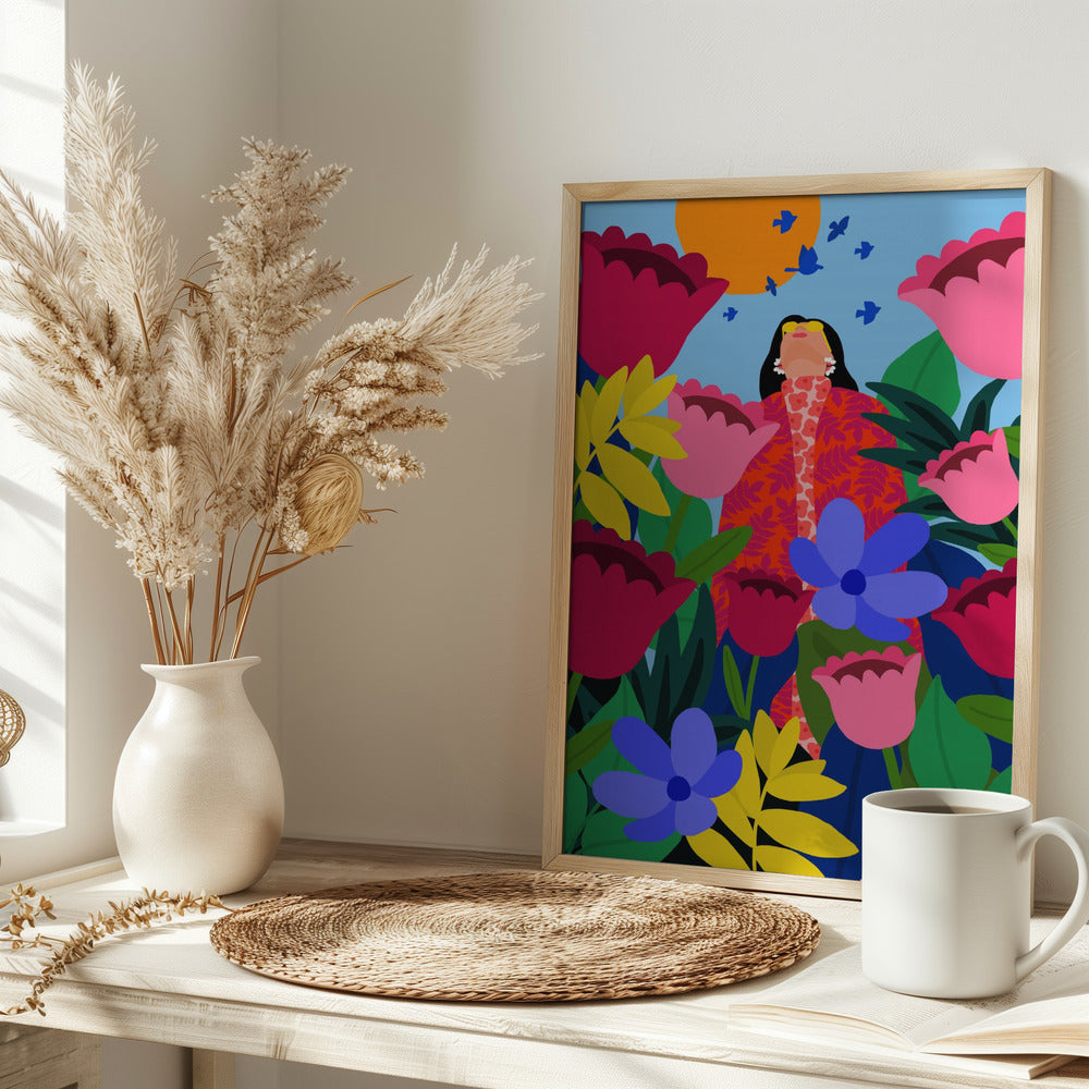 9933x14043 Din 70 - Stretched Canvas, Poster or Fine Art Print I Heart Wall Art