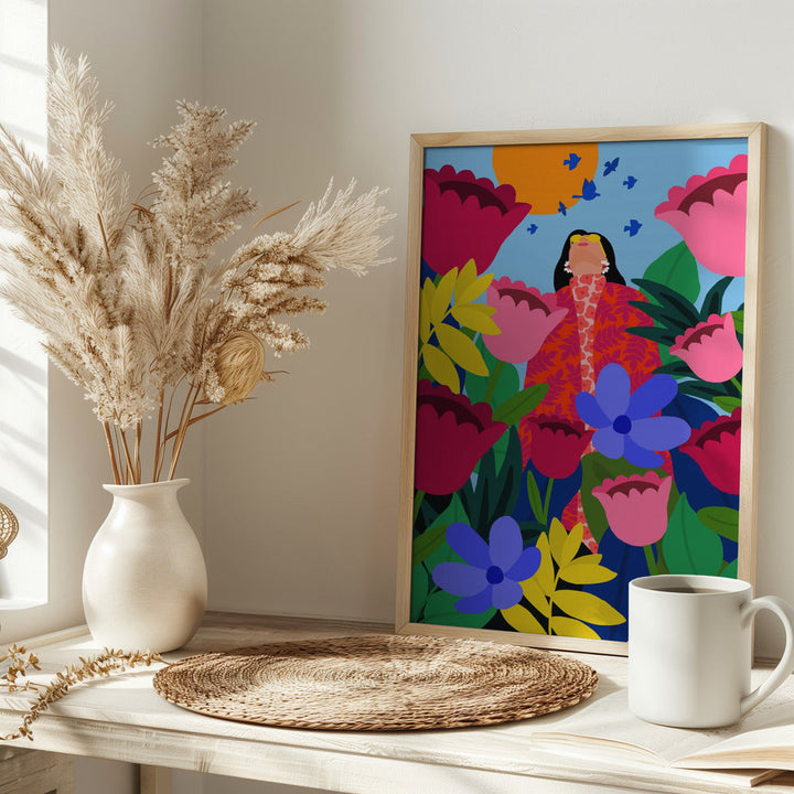 9933x14043 Din 70 - Stretched Canvas, Poster or Fine Art Print I Heart Wall Art