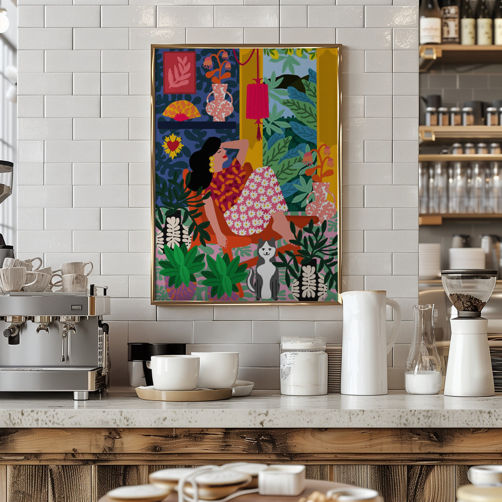 9933x14043 Din 71 - Stretched Canvas, Poster or Fine Art Print I Heart Wall Art